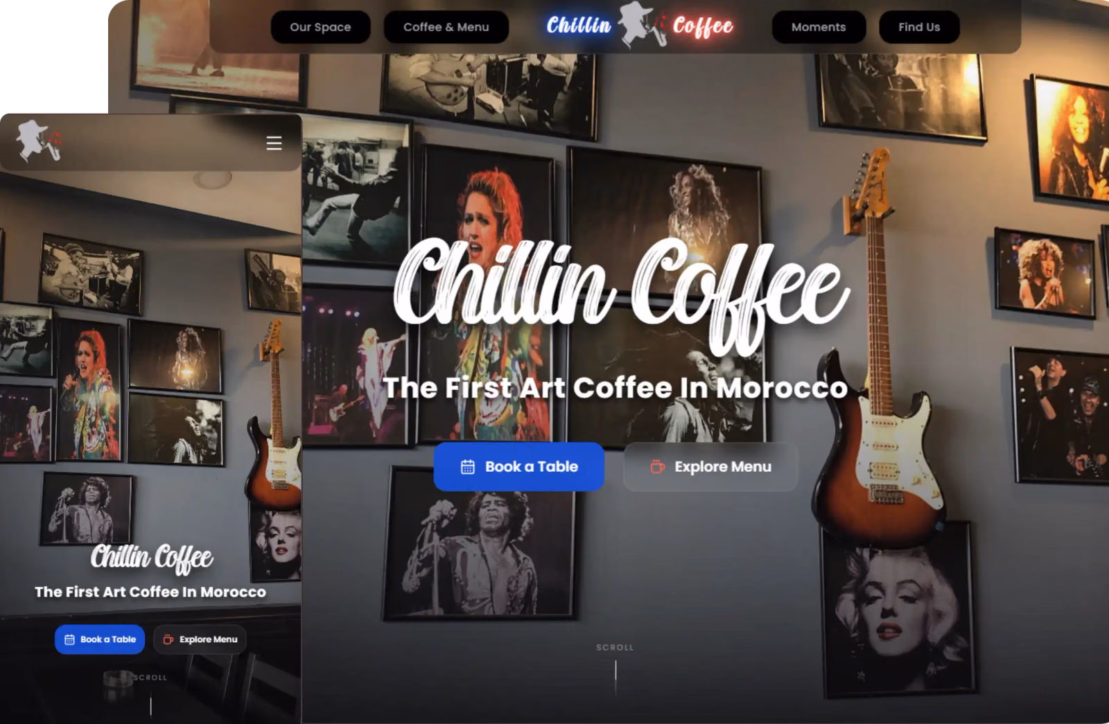 Chillin Coffee & Lounge website