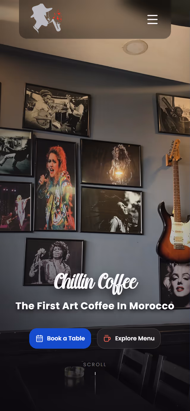 Chillin Coffee & Lounge on mobile