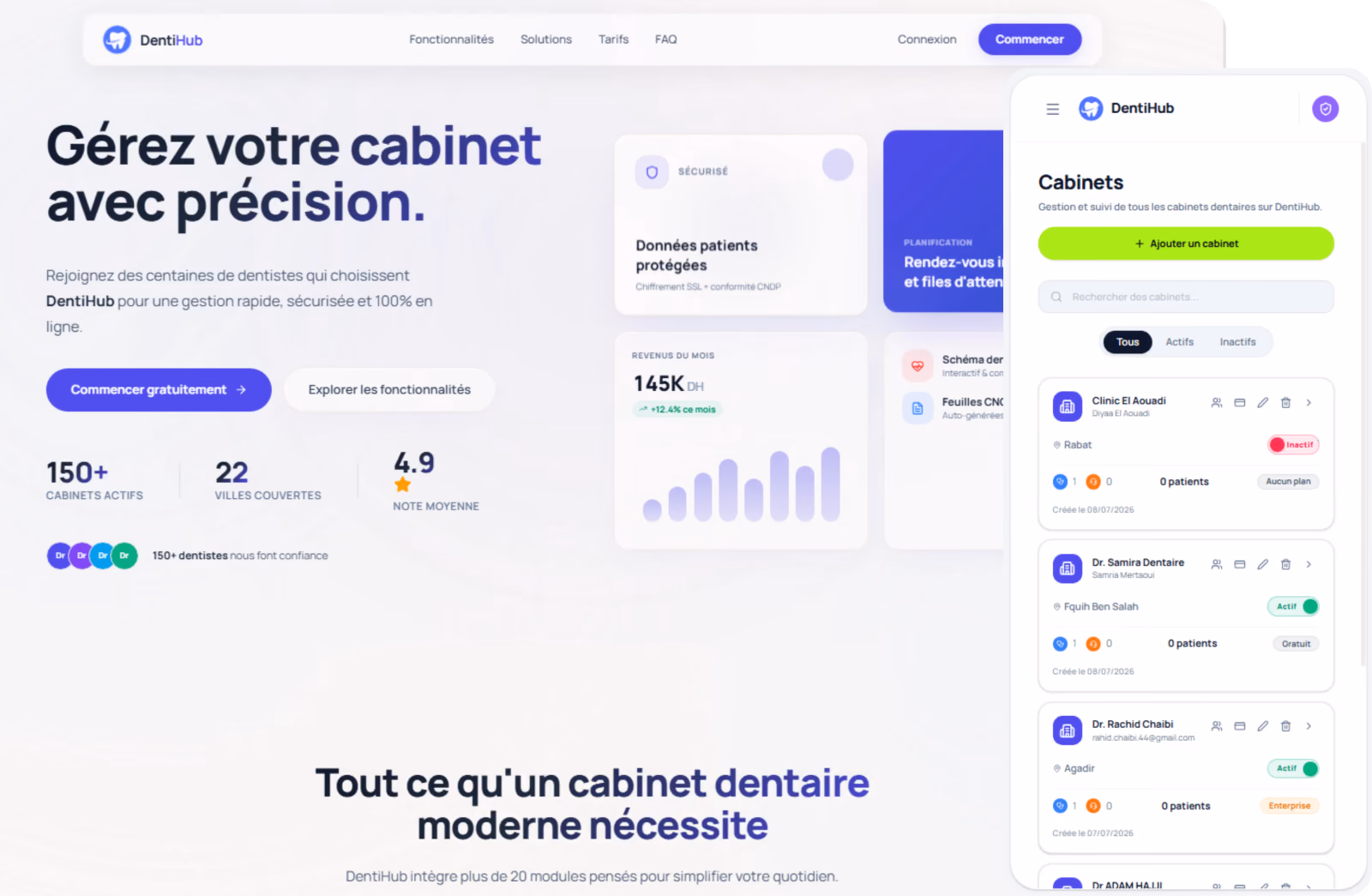DentiHub website