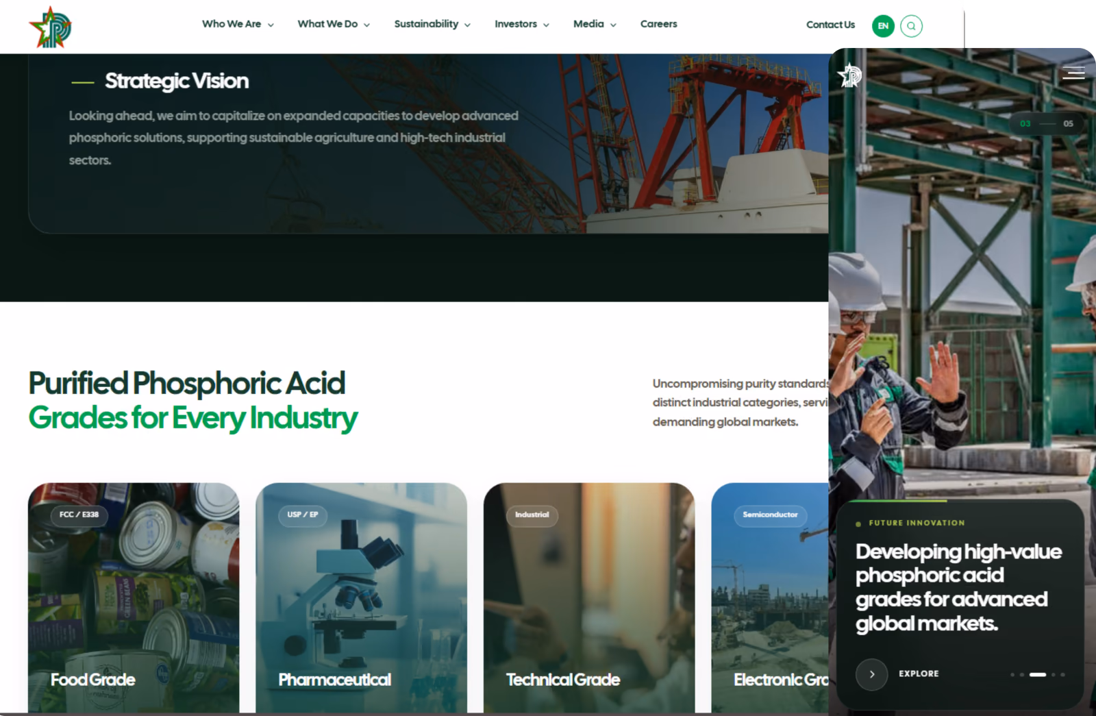 EMAPHOS Corporate website