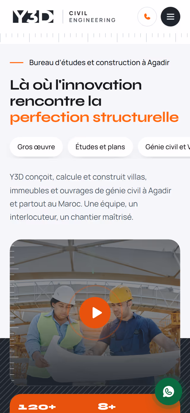 Y3D Civil Engineering on mobile